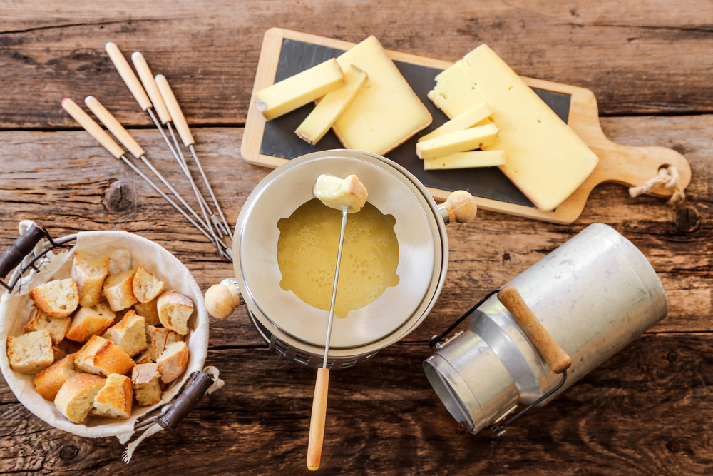 fondue queso facil